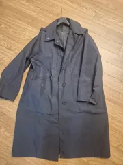 ユニクロ U / ネイビー色 フードコート / L