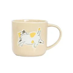 ☆ BE ☆ MoiNEKO マグカップ マグカップ 猫柄 日本製 マグ カップ スープカップ 陶磁器 コップ 大きめ 350ml 電子レンジ対応 食洗機対応 かわいい おしゃれ 可愛い 電子レンジで使える 猫グッズ ねこ ネコ オフィス ギフト コーヒー用品のサムネイル