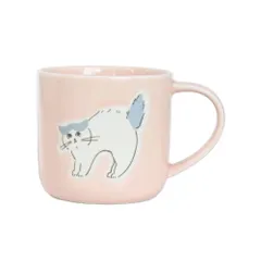 ☆ PK ☆ MoiNEKO マグカップ マグカップ 猫柄 日本製 マグ カップ スープカップ 陶磁器 コップ 大きめ 350ml 電子レンジ対応 食洗機対応 かわいい おしゃれ 可愛い 電子レンジで使える 猫グッズ ねこ ネコ オフィス ギフト コーヒー用品のサムネイル