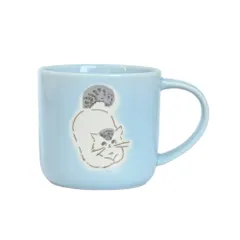☆ BL ☆ MoiNEKO マグカップ マグカップ 猫柄 日本製 マグ カップ スープカップ 陶磁器 コップ 大きめ 350ml 電子レンジ対応 食洗機対応 かわいい おしゃれ 可愛い 電子レンジで使える 猫グッズ ねこ ネコ オフィス ギフト コーヒー用品のサムネイル
