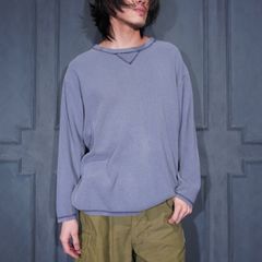 25ss outil TRICOT HABAS LINEN NAVY 2 - メルカリ