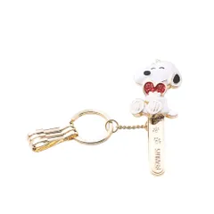 [スリーカラット] PEANUTS バッグキークリップ スヌーピーハート キーホルダー バッグチャーム スヌーピー グッズ 雑貨 人気ma