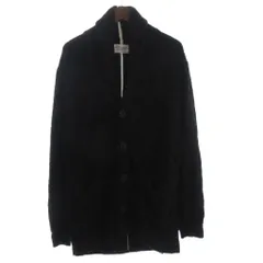 ジェラートピケオム GELATO PIQUE HOMME JOEL ROBUCHON スムーズィーカウチン カーディガン Vネック 長袖 黒 ブラック M