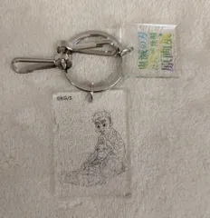 集英社 クリアベースキーホルダー 鬼滅の刃 吾峠呼世晴 原画展 ⑧禰豆子・鱗滝