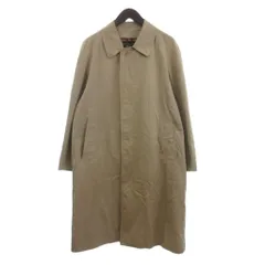 バーバリーズ Burberrys ステンカラーコート ロング丈 裏地ノバチェック ベージュ 92 170