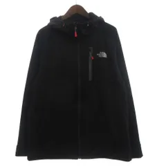 ザノースフェイス THE NORTH FACE FULL ZIP MITTELEGI HOODIE パーカー ジャケット フルジップ ロゴ プリント 裏地フリース NF0A55CP 黒 ブラック XL