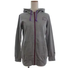 プーマ PUMA スウェット ジップアップ パーカー グレー M ■ECT