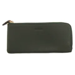 バルコス BARCOS 長財布 L字ファスナー レザー ロングウォレット グリーン系 ■GY99
