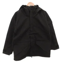 ヒューストン HOUSTON タグ付き ECWCS PARKA パーカー ジャケット ブルゾン ジップアップ L 黒 ブラック /FFのサムネイル