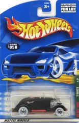 【中古】ミニカー 1/64 ’33 ROADSTER(ブラック×オレンジ×シルバー) 「Hot Wheels RAT RODS SERIES」 [50093]
