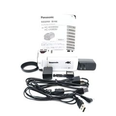 Panasonic HC-VX985M 4Kビデオカメラ Wi-Fi対応ホワイト - メルカリ