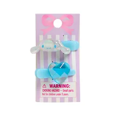 新品 サンリオ(SANRIO) ミニヘアクリップ2個セット シナモロール 髪留め 176907