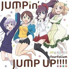 [중고](아주 좋은) TV애니메이션 [NEW GAME!!] 엔딩 테마 [JUMPin' JUMP UP!!!!] [CD] fourfolium