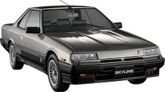 アオシマ 1/24 ニッサン インタークーラースカイラインHTターボRS-X