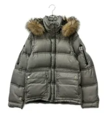 バーバリーブラックレーベル ダウンジャケット 千鳥格子 2WAY ジップ スナップボタン BMP26-325-06 メンズ SIZE S BURBERRY BLACK LABEL
