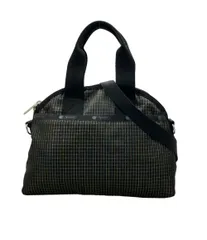 美品 レスポートサック 2way ハンドバッグ ショルダーバッグ 斜め掛け チェック柄 レディース LeSportsac