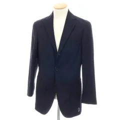 【中古】ベルベスト Belvest ウール 3B テーラードジャケット ネイビー【サイズ42】【メンズ】のサムネイル