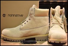 【10.5W 箱付 未使用 ノンネイティブ別注】Timberland ティンバーランド 0A6DMW ER3 ブーツ ライトベージュスエード nonnative HOPESMORE 【GD082】のサムネイル