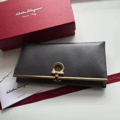 【美品】368 Ferragamo サルバトーレフェラガモ 2つ折り長財布のサムネイル