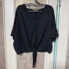 ZARA ザラ リボン結び ブラウス Tシャツ