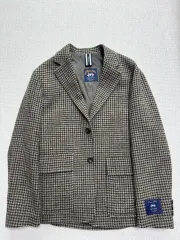 HAZZYS ムーン ツイード ガン クラブ ジャケット