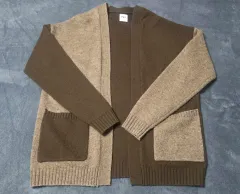 ZARA カラーブロック カーディガン