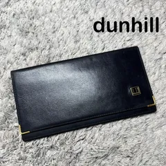dunhill ダンヒル 長財布 レザー 本革 ブラック