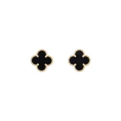 ヴァンクリーフ&アーペル ピアス スウィート アルハンブラ ピアス オニキス K18YGイエローゴールド VCARA44900 ジュエリーのサムネイル