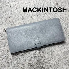 MACKINTOSH マッキントッシュ 長財布 レザー グレーのサムネイル