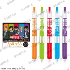 【新品】ペン 集合 サラサクリップカラーボールペン5本セット ウィングスver. 「名探偵コナン」