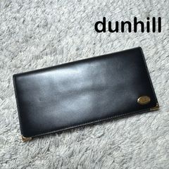 dunhill ダンヒル 本革 シャイニークロコ型押しレザー 札入れ 長財布