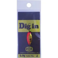 Rob Lure ロブルアー Dig in 1.4g #4 ろっきゅ~のサムネイル