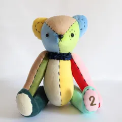 クマヤNo.2 きみお　テディベア　くまのぬいぐるみ