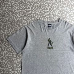 ステューシー x リアス SCオーディオ スローバッククルー Tシャツ 貴重 