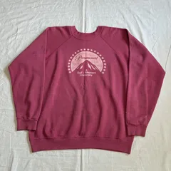 80s unknown スウェット Paramount Pictures パラマウント・ピクチャーズ ピンク タグ欠損