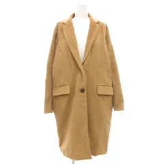 レトロガール RETRO GIRL 美品 チェスターコート ロング丈 M 茶 ブラウン シングルブレスト /NL ■ECF003のサムネイル