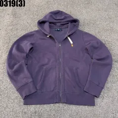 ポロラルフローレン パープル フードジップアップs 0319
