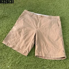 カーキ色 コットン ハーフパンツ 0326