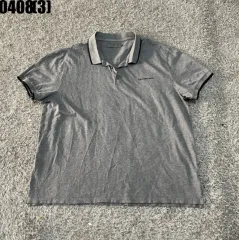 Calvin Klein Jeans グレー 半袖 ポロTシャツ XL 0408