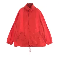 BALENCIAGA (バレンシアガ) Back Logo Nylon Jacket バックロゴプリント ナイロンジャケット レッド 556238 TYD36のサムネイル