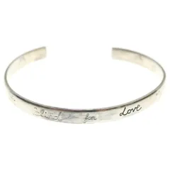 GUCCI (グッチ) BLIND FOR LOVE ブラインド フォー ラブ バングル ブレスレット シルバー 454287のサムネイル