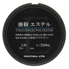 UNITIKA ユニチカ 強靭エステル 240m クリアー 1.5LB/0.25号のサムネイル