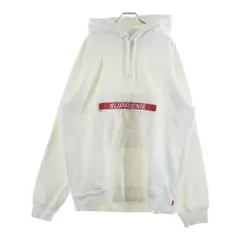 SUPREME (シュプリーム) 19SS Zip Pouch Hooded Sweatshirt ジップ ロゴ ポーチ ポケット スウェット プルオーバーパーカー ホワイトのサムネイル