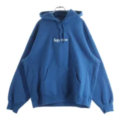 2026年最新】supreme ボックスロゴ パーカ ブルーの人気アイテム