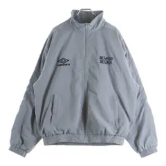 WACKO MARIA (ワコマリア) 26SS ×UMBRO TRACK JACKET TYPE-1 アンブロ ロゴ刺繍ナイロントラックジャケット グレー 26SS-WMO-UB01のサムネイル
