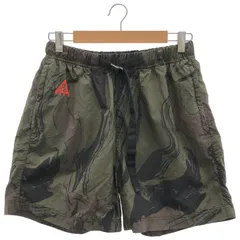 NIKE ACG (ナイキエーシージー) MT.FUJI カモフラ ショーツ CK9250-325 グリーン M