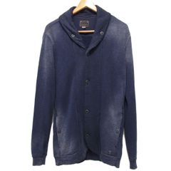 美品☆DIESEL ディーゼル ショールカラー スウェット カーディガン 
