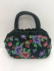 【中古品】 FEILERフェイラー 花柄 ハンドバッグ 手提げ バッグかばん 現状品