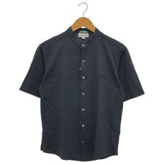 美品 EDIFICE別注 LACOSTE フルオープンポロシャツ オールブラック