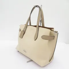 【瀬戸大橋店】 中古 COACH | コーチ ハンドバッグ ハンナ キャリーオール M2291-CH536 アイボリー 【122】